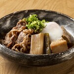 Shokudou Shusai Toki No Kane - 【ランチ】牛すき焼き定食（ご飯、お味噌汁、小鉢、お新香付きます）