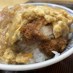 釜揚げきしめん一八 - カツ丼