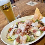 ジョリーパスタ 郡山富田店 - ビール＆サラダ