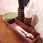 モンスーンカフェ - 卓上