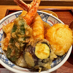 天ぷら 丸豊 - 限定　天丼美味☆