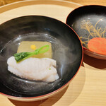 温石 - 【写真③】メバルと冬瓜のお椀