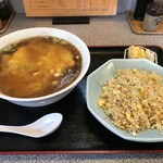 Ramen Shanshan - 天津メン＋半チャーハン