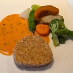 ル ボークープ - 豚バラ肉のコンフィ、パン粉焼