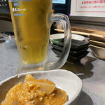 Tenkai No Robata - お通しとビール