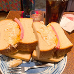 アメリカン - ハムポテトサンド