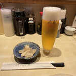 Nishimura - 生ビール500円にお通し！
      