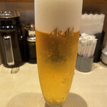 Nishimura - 生ビール500円。