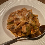 Bacco - トリッパのピリ辛トマト煮込み　1500円