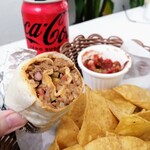 Naggy's - グランデブリトーを食べた後だと　思ふ「めっちゃ食べやすい」