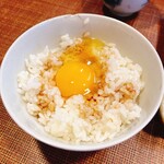Chikin Hausu - 後半は卵かけご飯にしました！