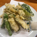 居酒屋 - 太刀魚の天ぷら870円