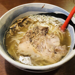 ホワイト餃子 はながさ - ♪塩ラーメン¥750+外税