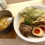 Menya Oto - 特製濃厚つけ麺(醤油)