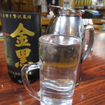 Maruchiba - 芋焼酎 金黒お湯割り 450円(税込)　(2022.8)