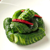 キュウリの四川風甘酢漬け