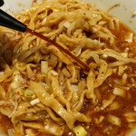 ラーメン二郎 - 赤酢投入～♪