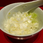 ラーメン二郎 - 白ネギ