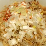 ラーメン二郎 - 白ネギ投下～♪