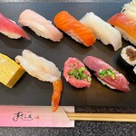 Sushi zanmai - ランチつぼみ1078円