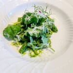 La Brianza - ジェノベーゼ手打ちリングイネ梶谷農園フレッシュハーブ。シェフのFacebook拝見して食べたくてリクエストしてたお料理ありがとうございます☆期待越え美味しいです(*^^*)