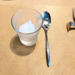 La Brianza - レモンとセージシャーベット。定番お口直し☆すっきり美味しい