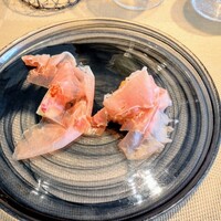 La Brianza - ハモン・セラーノいちじくキアッケレゴルゴンゾーラチーズin。ブルーチーズ好きの私だからキアッケレとても好き♡生ハムもいちじくもワイン進むわ〜