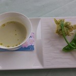 Cuisine francaise LA CHANCE - スープ