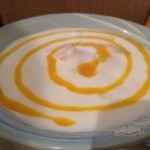 ナマステNIPPON - ライタデザート¥350  軽く二人前ありそうな量でした、ボールにたっぷり！ ココナッツヨーグルトでしょうか。 フルーツも入っていて結局全部食べてしまいました。笑