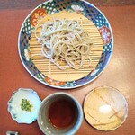 ろあん松田 - 第ニのお蕎麦(そば実と殻も一緒に粗挽きした蕎麦)