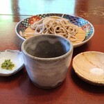 ろあん松田 - 第ニのお蕎麦(そば実と殻も一緒に粗挽きした蕎麦)