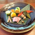 ろあん松田 - 前菜盛り合わせ