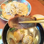 ろあん松田 - 鴨汁の鴨肉