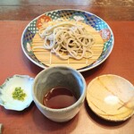 ろあん松田 - 第ニのお蕎麦(そば実と殻も一緒に粗挽きした蕎麦)