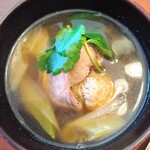 ろあん松田 - 鴨汁(オプション)
