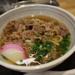 b-gour - 肉うどん(550円)