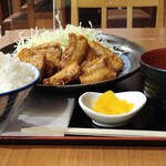 Hatagoya Juubee - 豚ばら肉のトンテキ風定食