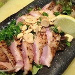 道頓堀 酒処 喜多蔵  - 美味しい鶏は炙るくらいのレアで召し上がれ＊