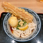 難波千日前 釜たけうどん - 天ぷらが揚げたてです～