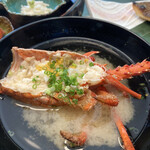 月の花 梟 - 伊勢海老の味噌汁も自然な味わい