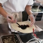 Naggy's - ブリトーライブ☆スタート！　ライムライスとお豆を入れます