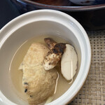 月の花 梟 - 妻の朝食にも焼きたて松茸の煮物　