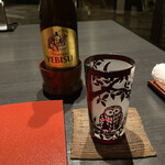 月の花 梟 - 最初はビール