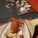 月の花 梟 - 30㎝級伊勢海老　蒸し物一匹