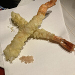 月の花 梟 - 海老の天ぷら