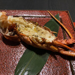 月の花 梟 - 30㎝級　伊勢海老鬼殻焼き