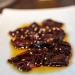 くじらのお宿 一乃谷 - 2022.9 くじらユッケ