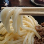 ざいごうどん 本家 わら家 - 麺の太さ