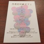 夜パフェ専門店 パフェテリア パル - パフェの解説