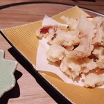 きじま - 残ったエンペラなどで天ぷら